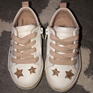 Zara toddler girl sneakers with stars